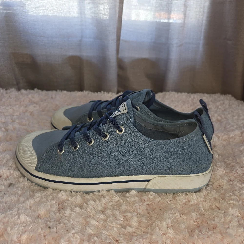 Keen Elsa Casual Blue Lace-Textured Sneakers 9.5 - Picture 11 of 12